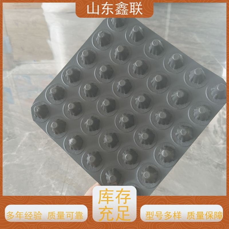 鑫联 爆卖百万平方 塑料凸片排水层 厂家施工指导 成品疏水板
