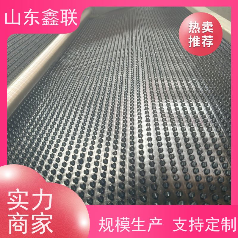 鑫联 14高复合一体 塑料凸片排水层 屋顶花园绿化 PE疏水板
