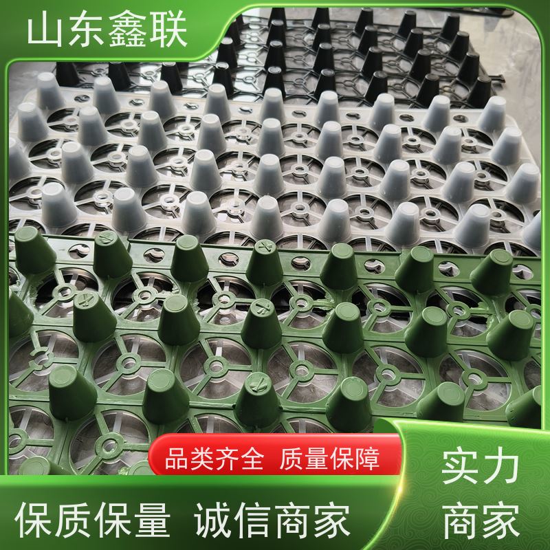 鑫联 50高黑色 塑料凸片排水层 严选自营 单面凸台式高抗冲击滤水板