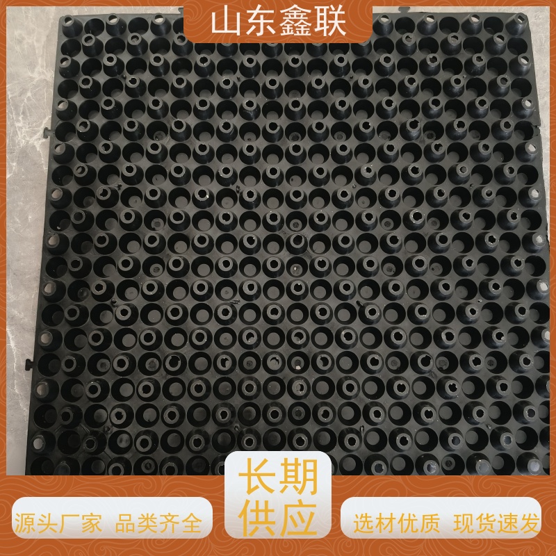 鑫联 25高卷材 塑料凸片排水层 车库顶板专用 PE排蓄水板