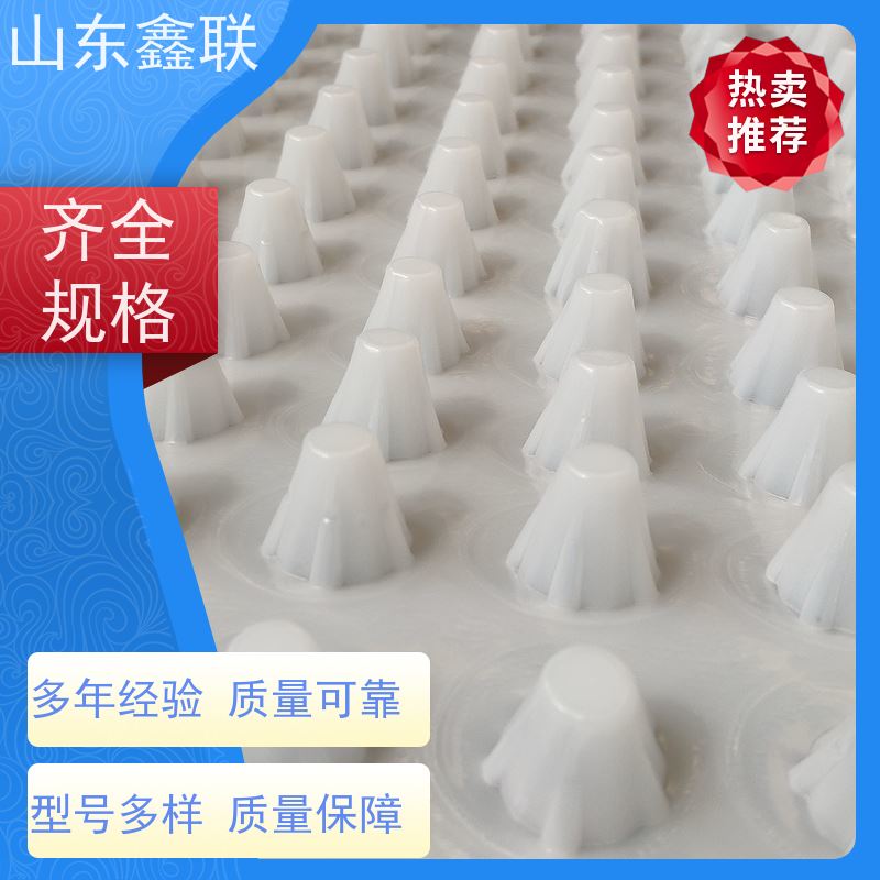 鑫联 白色全新料 塑料凸片排水层 科研创新 成品疏水板