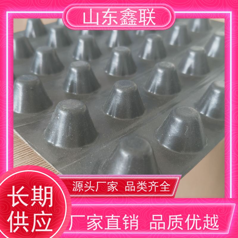 鑫联 14高复合一体 塑料凸片排水层 专注生产供应 PE疏水板
