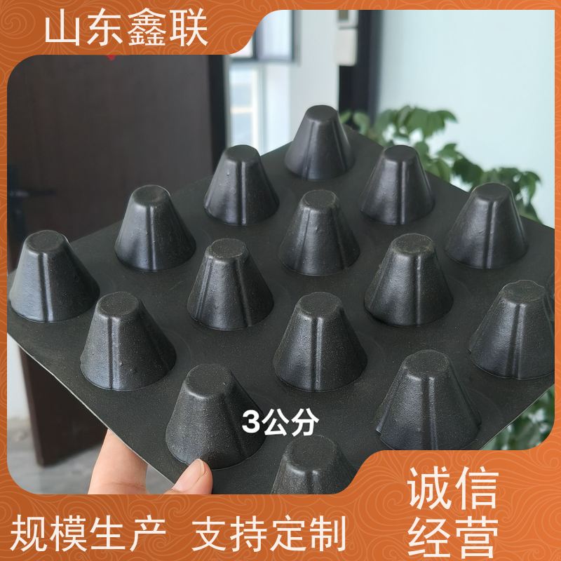 鑫联 白色全新料 塑料凸片排水层 屋顶花园绿化 聚乙 烯滤水板