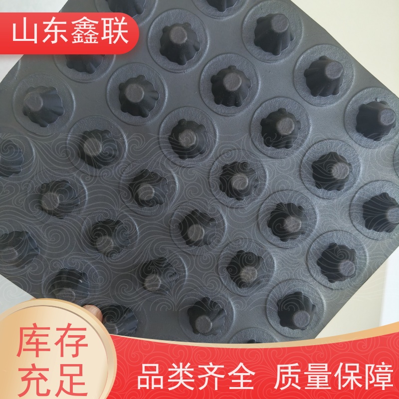 鑫联 6公分黑色 塑料凸片排水层 10年大厂品牌 PE排蓄水板