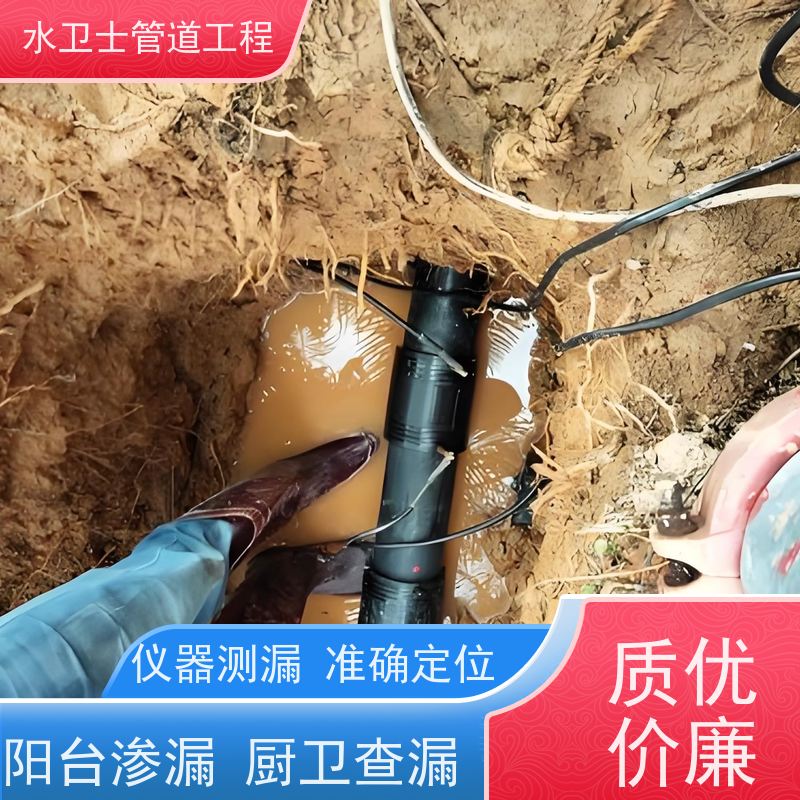 自来水管消防管喷淋管漏水检测走向探测水卫士仪器定位准确率高
