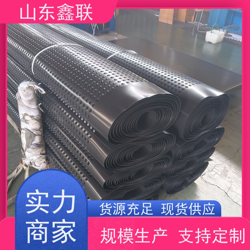 鑫联 1公分高 塑料凸片排水层 屋顶花园绿化 厚滤水板