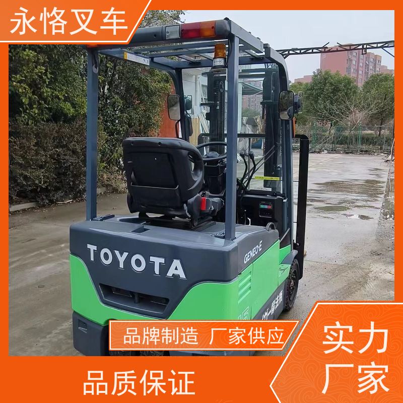 永恪叉车出租 丰田8F1吨三门架 3米日本原装进口三支点 现场试车