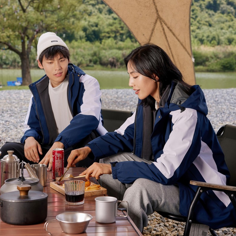 锦丹 佛|山 定制三合一冲锋衣 防水保暖登山服 舒适耐穿