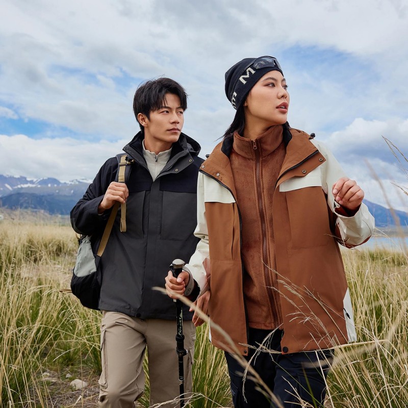 锦丹 清|远 三合一冲锋衣定制 冬季户外保暖登山服 可拆卸 免费打版