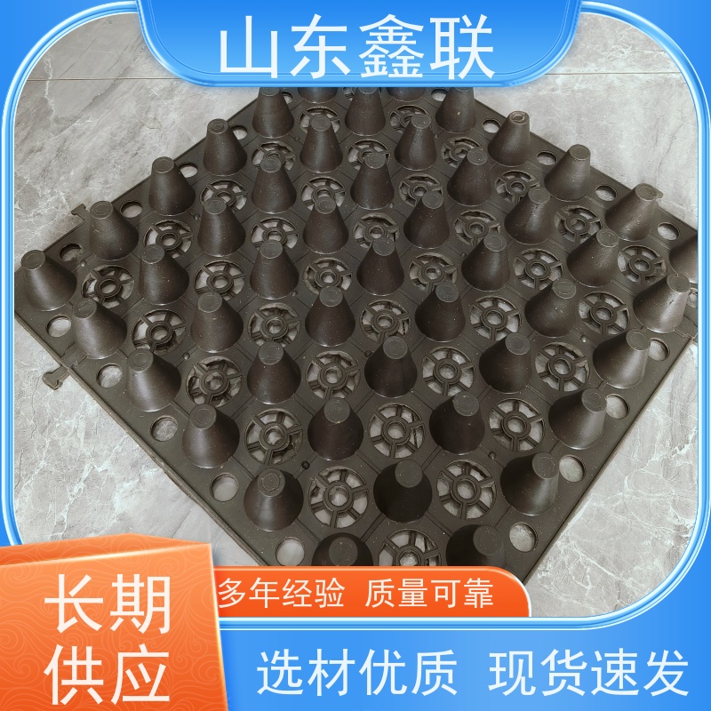 鑫联 爆卖百万平方 塑料凸片排水层 车库顶板专用 PE疏水板
