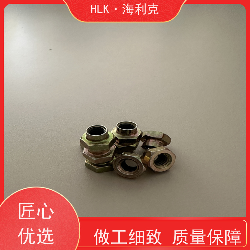 海利克 M3六角自锁螺母 材料30CrMnSiA 定制厂家
