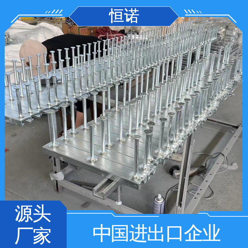 恒诺 热轧带齿预埋槽道 高强度耐腐蚀 发货及时 加工定制