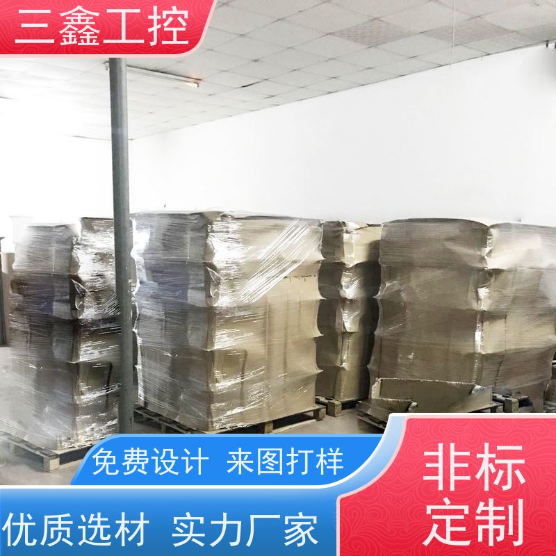 非标定制嵌入式电力通讯工业机箱 钣金加工 多硬盘位 TY-4UX喷塑工艺