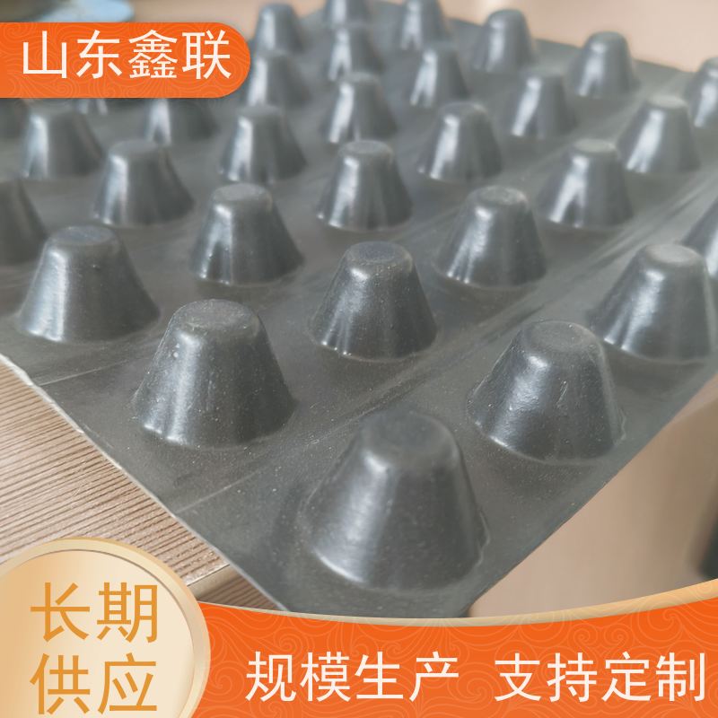 鑫联 14高复合一体 塑料凸片排水层 百亩面积厂商 厚滤水板