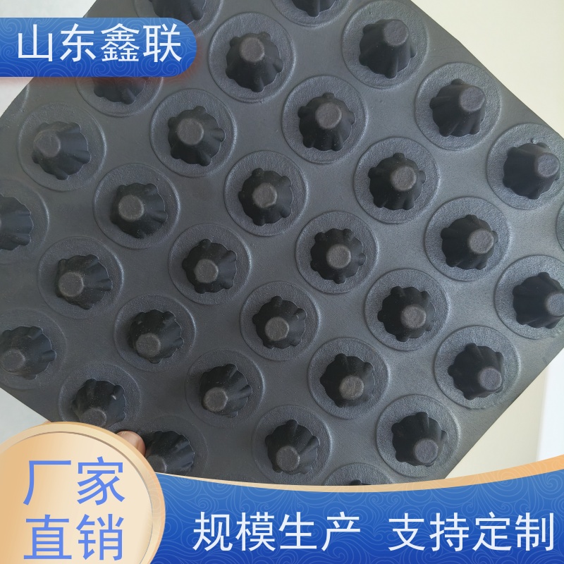 鑫联 14高复合一体 塑料凸片排水层 车库顶板专用 成品疏水板