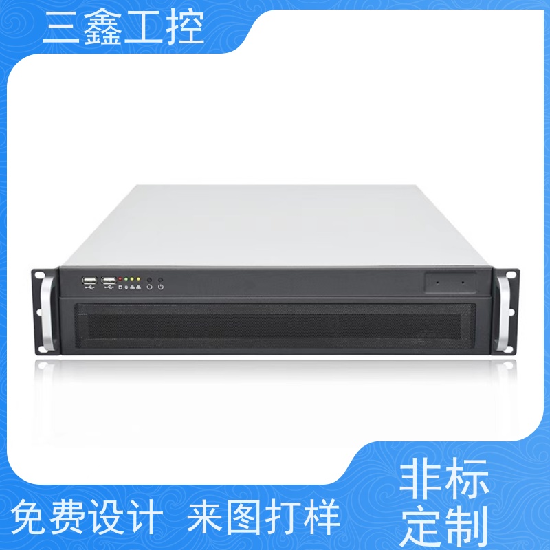 实体工厂1U不锈钢机箱 五金外壳 支持ATX母板 LED指示 USB和PS/2接口