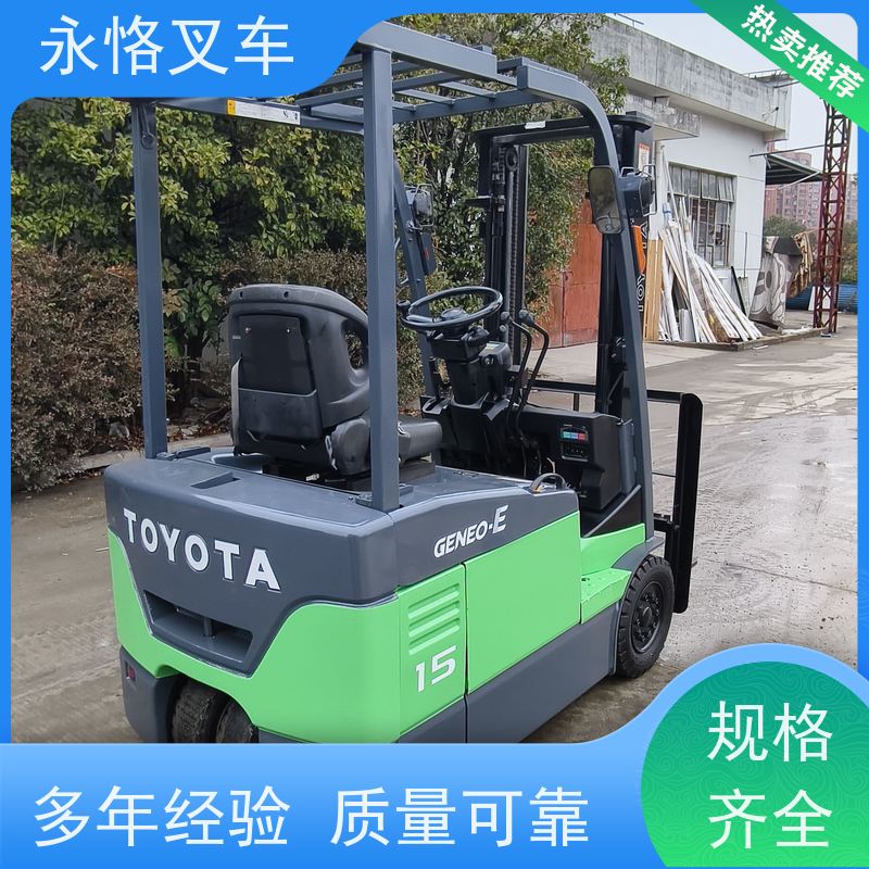 永恪叉车出租 丰田8F1吨三门架 6米中钢带侧移日本原装进口 一手货源