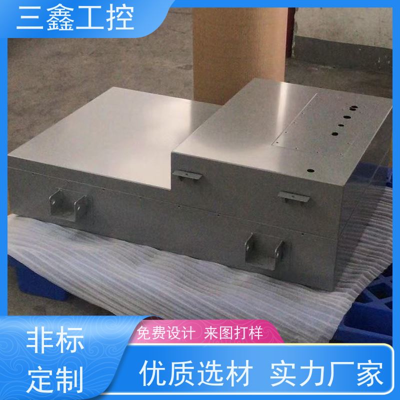 实体工厂机架式工业铝机箱 螺丝机外壳加工 参数标准 多种规格定制