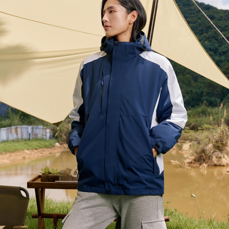 锦丹 广|州 冲锋衣 冬季户外保暖登山服 可拆卸 多种型号款式