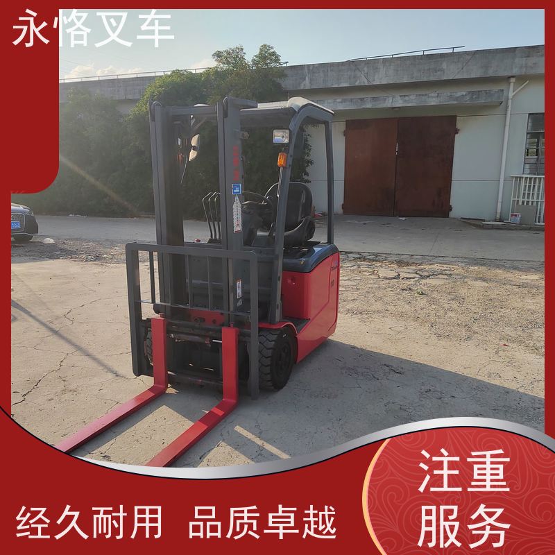 永恪叉车出租 力至优2吨三支点两节门架 5.5米2018年车 操作简单