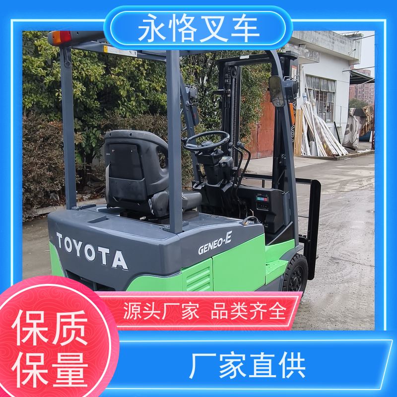 永恪叉车出租 丰田8F1吨三门架 5.5米2018年车 货物搬运设备 效率高