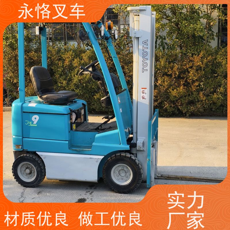 永恪叉车出租 丰田7FDE1吨三支点两节门架 4米日本原装进口 全国配送