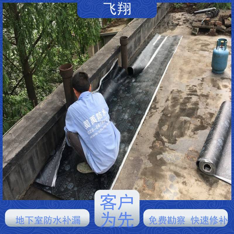 飞翔 女儿墙防水补漏施工 地下室渗水堵漏 高压注浆工法