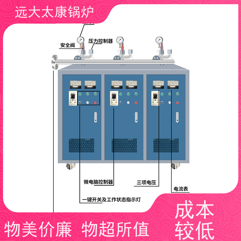 48KW 电阻蒸汽发生器 容水量＜30L 免报检 泡沫板加工配套