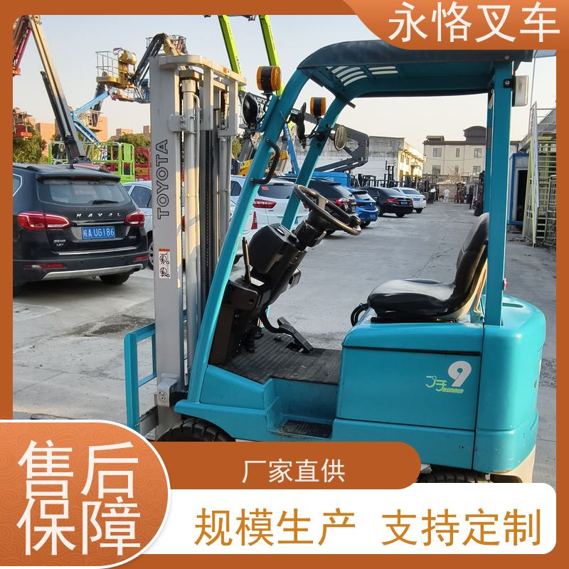 永恪叉车出租 丰田1.5吨三支点两节门架 5.5米2018年车 支持试驾