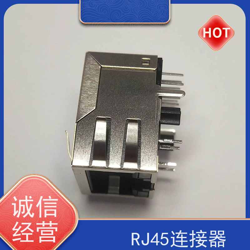 永利泰 百兆网口RA19113G08GA 连接器 网络接头实力厂家 插座直插