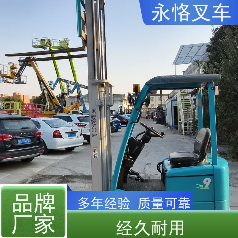 永恪叉车出租 力至优2吨三支点两节门架 5.5米2018年车 现场试车