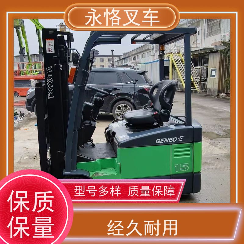 永恪叉车出租 6米中钢带侧移日本原装进口 电动液压搬运车 一手货源