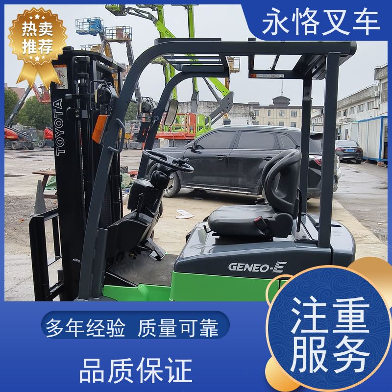 永恪叉车出租 两节门架三米带调剧叉2019年 电动液压搬运车 一手货源