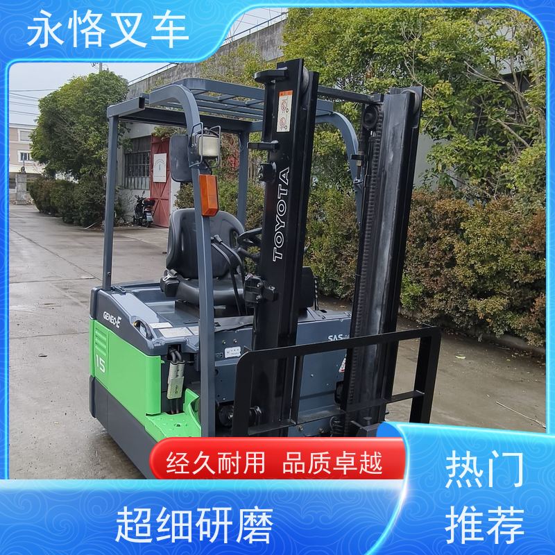 永恪叉车出租 丰田1.8吨三支点两节门架 5.5米2018年车 支持试驾
