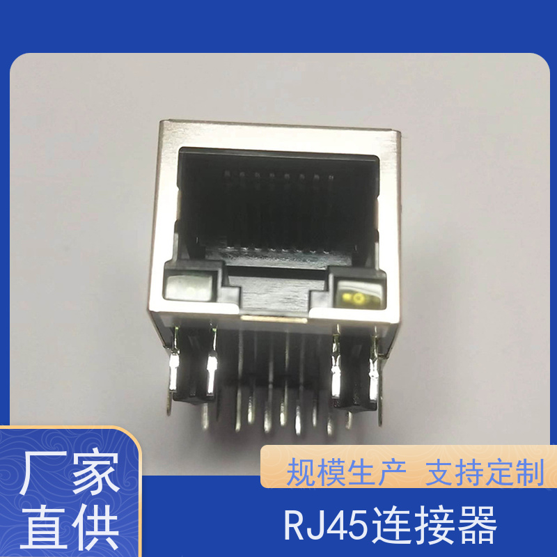 RJ45网络接头 RA19013G08GA型 连接器 永利泰 百兆网口