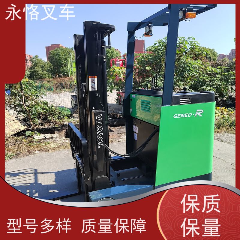 永恪叉车出租 丰田8F1吨三门架 5.5米2018年车 仓库冷库堆高车 搬运强