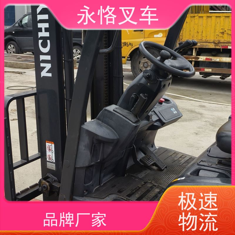 永恪叉车出租 两节门架三米带调剧叉2019年 电动液压搬运车 厂家供应