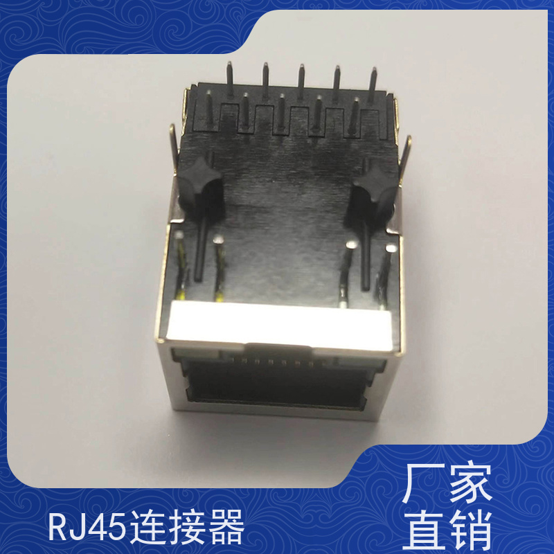 RJ45接口 水晶头 数据传输端口 网络连接器 RA19013G08GA