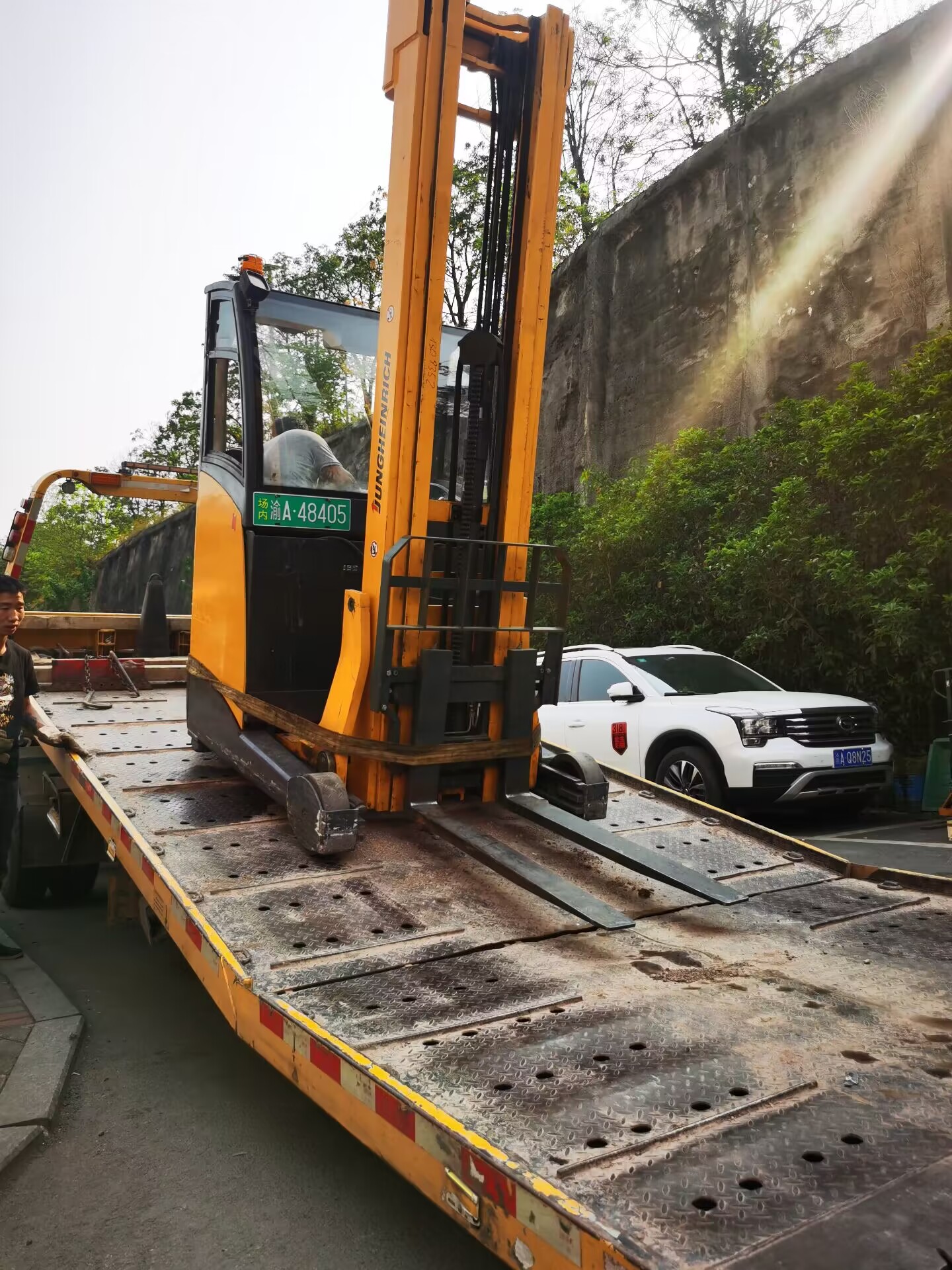 电动叉车租赁 T20搬运车仓库托盘搬货 载重2吨合力叉车