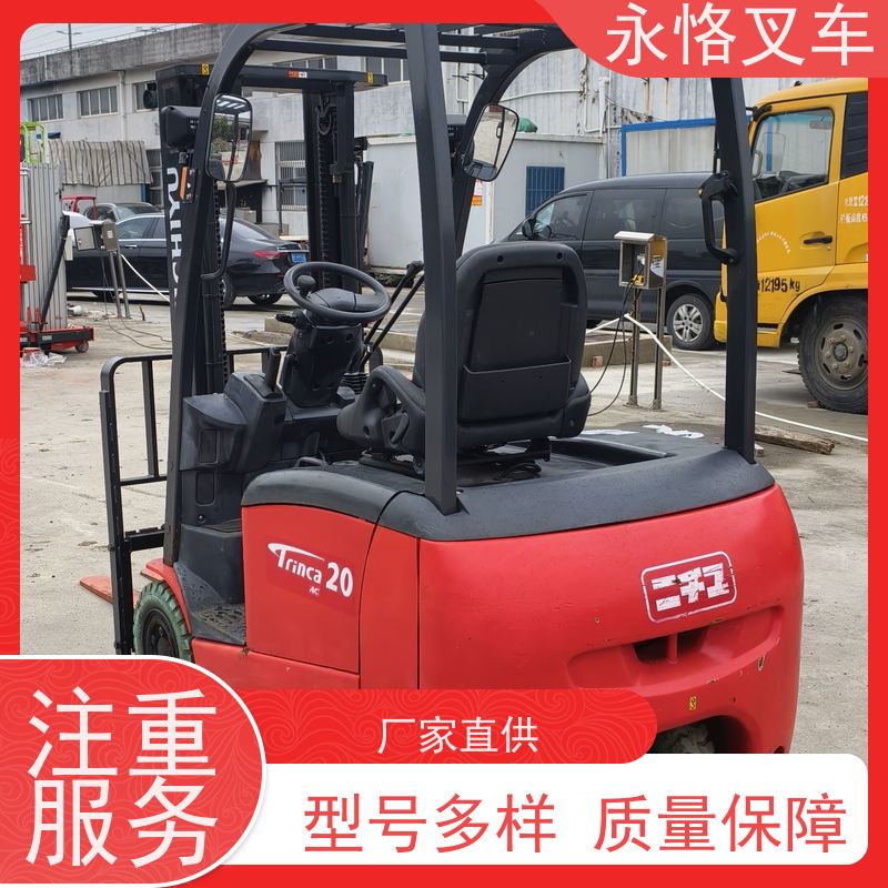 永恪叉车出租 丰田1.3吨带中钢两节门架 5.5米2018年车 厂家供应