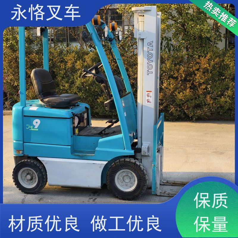 永恪叉车出租 丰田0.9吨平横重两节门架 5.5米2018年车 日本原装进口