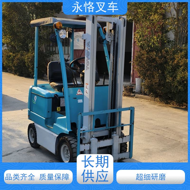 永恪叉车出租 丰田1.5吨三支点两节门架 5.5米2018年车 一手货源