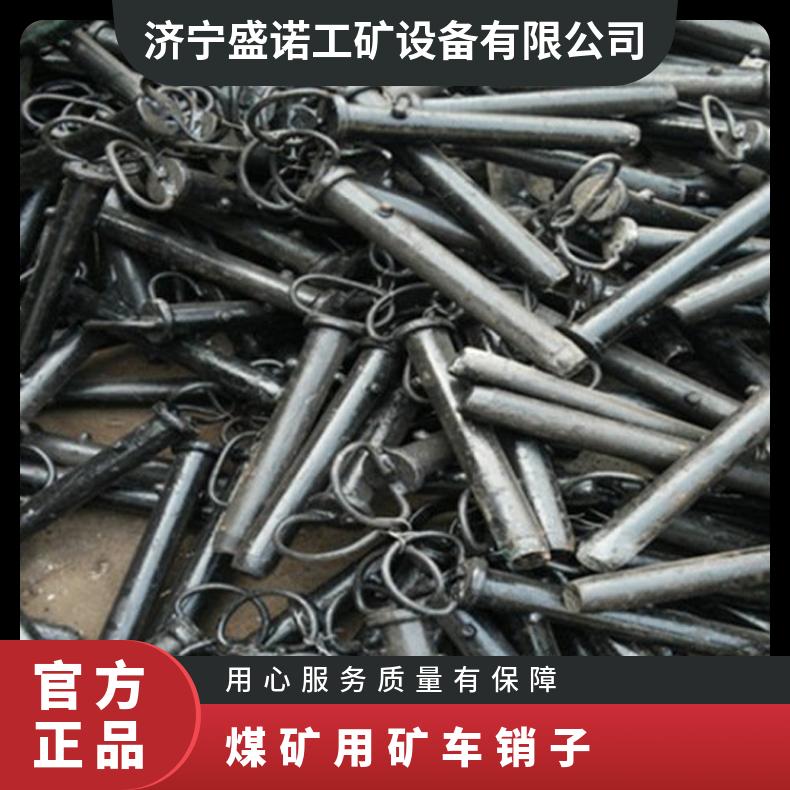 盛诺 矿车防脱式插销 翻斗车销子 40连接销带密封圈 Q235B材质锻打