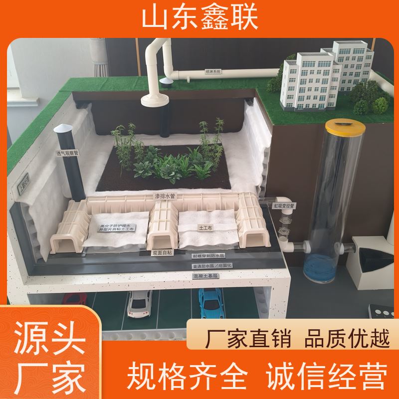 鑫联新材料 有序虹吸排水系统 国检认证品质 15高板布一体疏水板