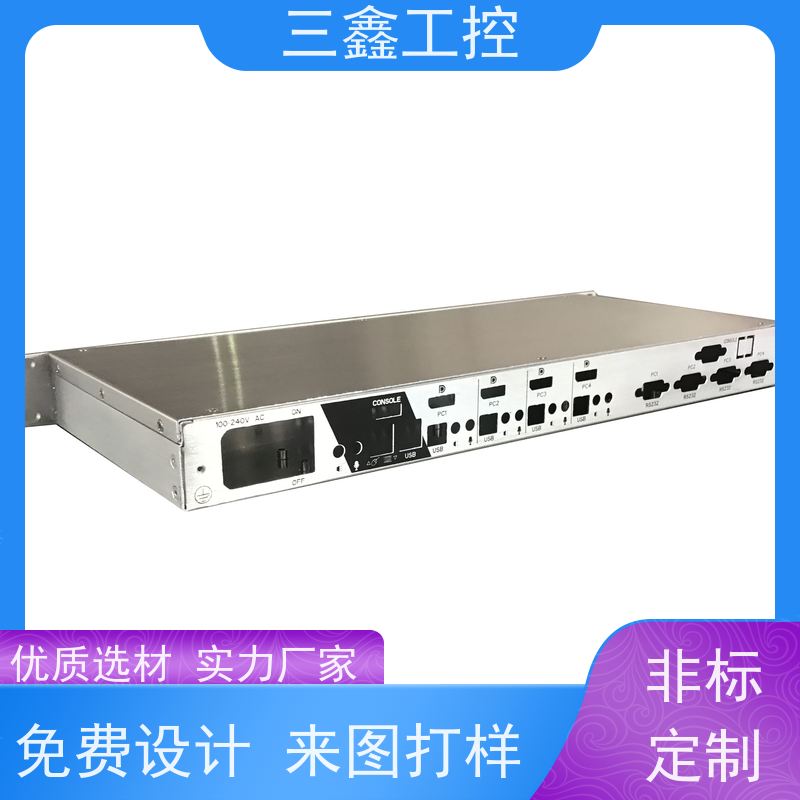 厂家供应2UDVR监控机箱 螺丝机外壳 自主研发 库存足 放心选购 