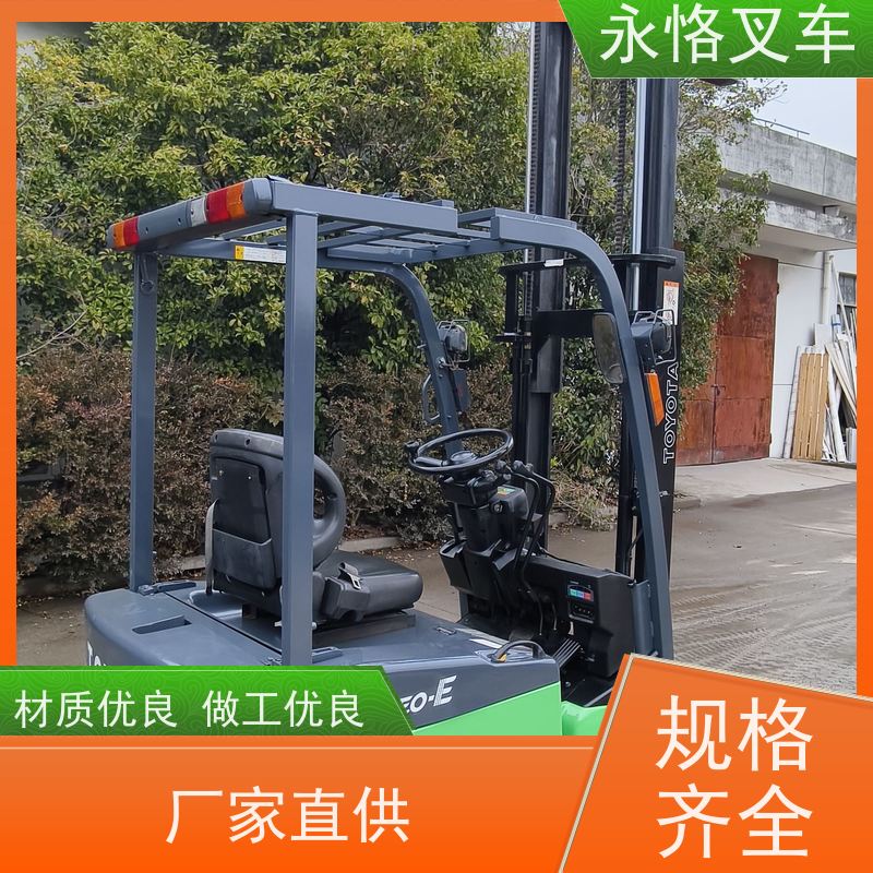 永恪叉车出租 丰田7FDE1吨三支点两节门架 5.5米2018年车 搬运强