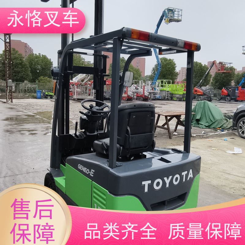 永恪叉车出租 丰田8F1吨三门架 3米日本原装进口九成新 搬运强