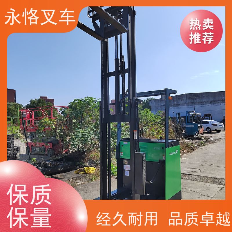 永恪叉车出租 力至优1吨三支点带侧移 5.5米2018年车 一手货源