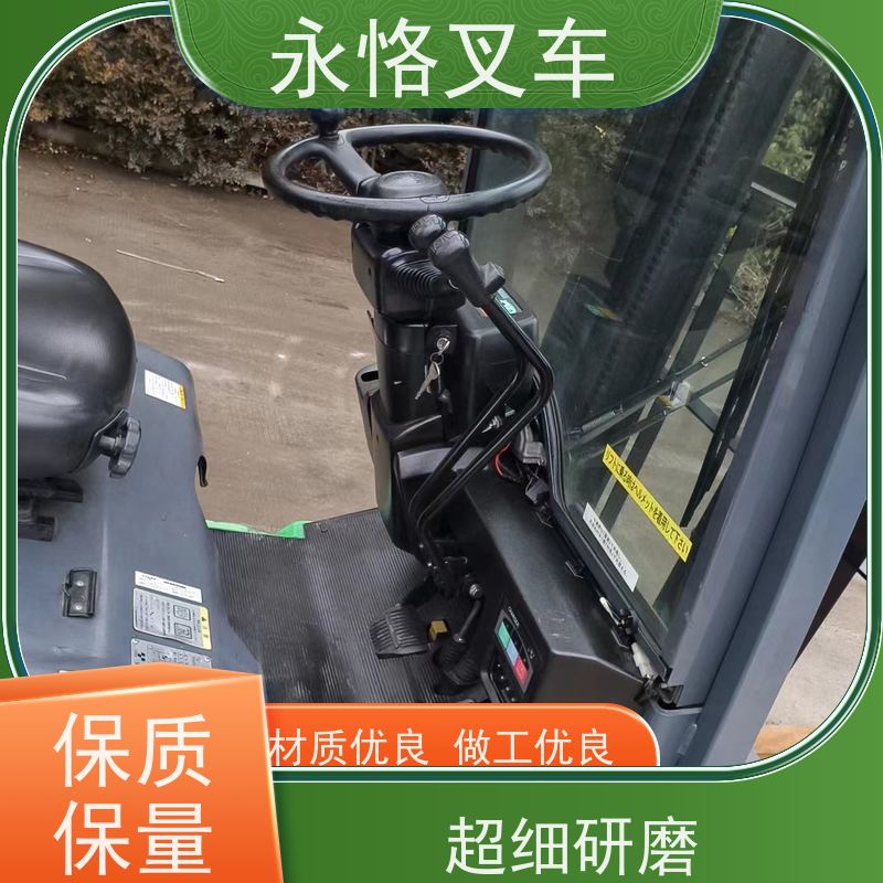 永恪叉车出租 丰田8F1吨三门架 5.5米2018年车 可租可售 现场试车