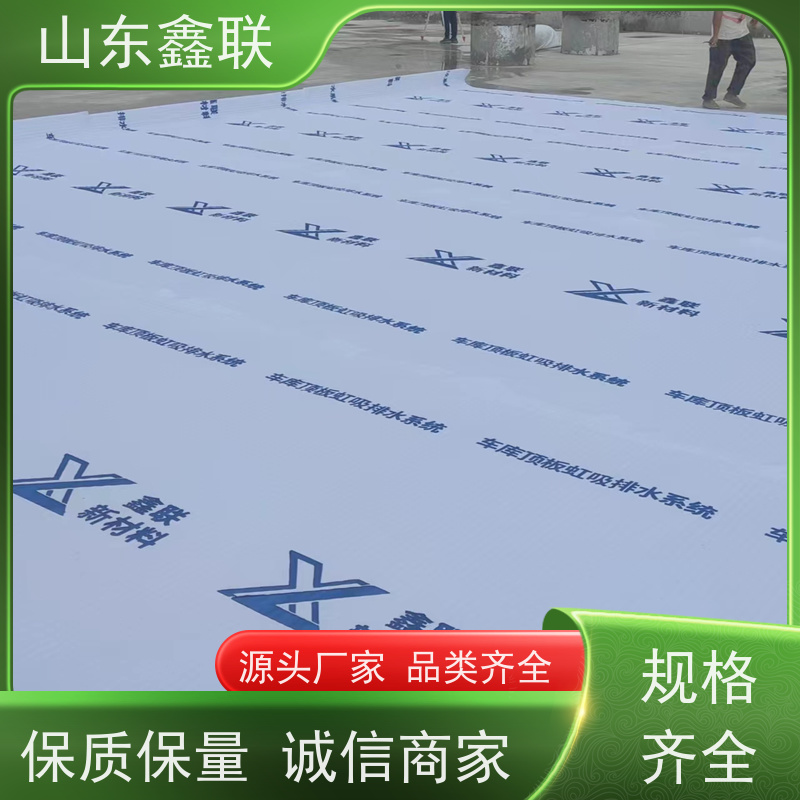 鑫联新材料 防护虹吸排水收集系统 科研创新 H30双面排蓄水异形片